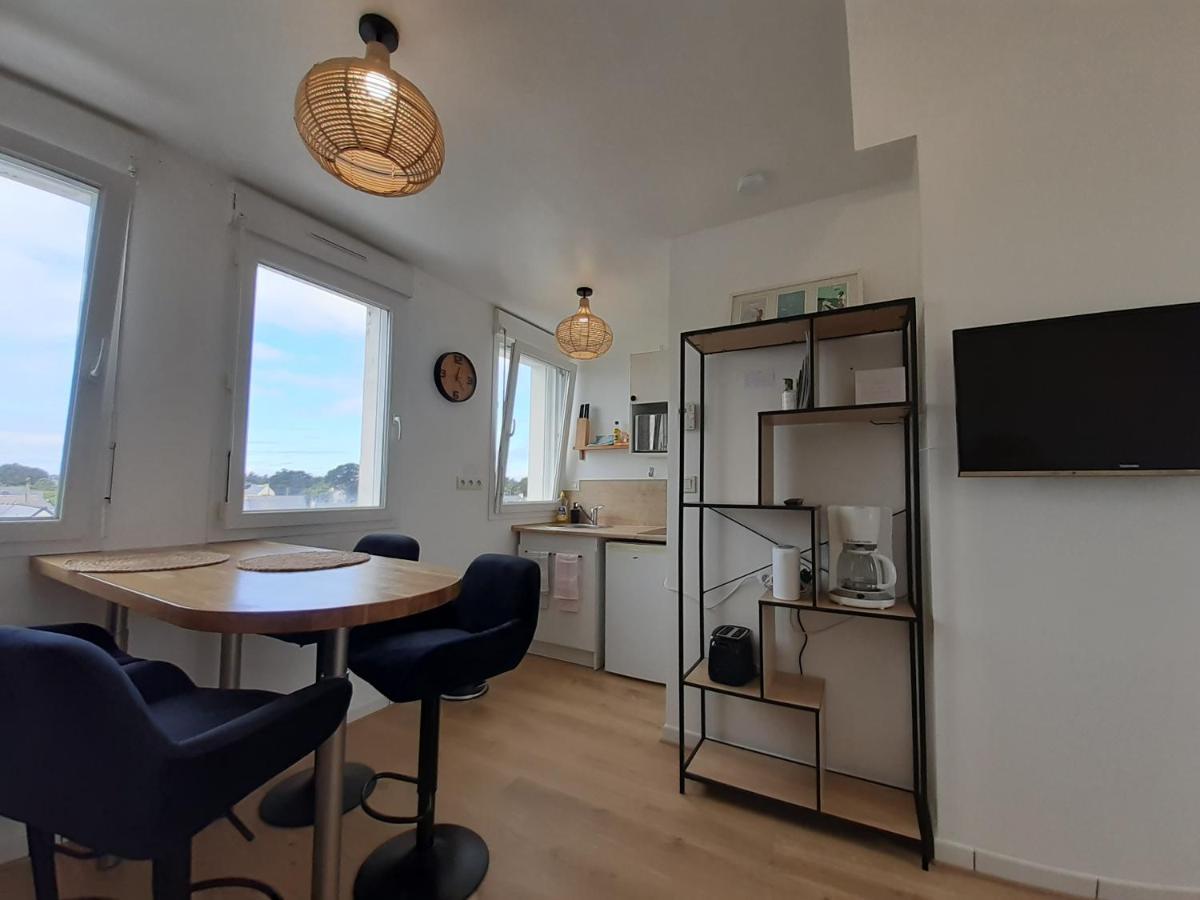 Studio Calme 20M² A 500 Metres De La Plage/ Centre Saint-Pierre-Quiberon Bagian luar foto