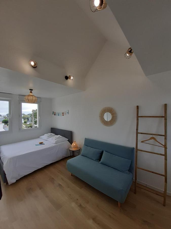 Studio Calme 20M² A 500 Metres De La Plage/ Centre Saint-Pierre-Quiberon Bagian luar foto